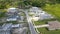 Aerial drone video luxury homes in Davie Florida