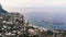 Aerial drone view of Capri Island