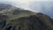 Aerial drone view of Koko Head Crater