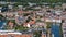 Aerial dutch city view