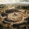 Aerial Echoes: Discovering the Ancient Marvels of Rome\\\'s Arena