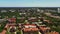 Aerial establishing shot of Downtown Tallahassee FL