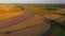 Aerial of Farmland View of Lancaster County Pennsylvania