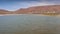 Aerial Flamingos. San Pedro de Atacama, Antofagasta - Chile. Desert.