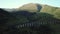 Aerial Flying Away From Large Scottish Viaduct