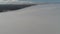 Aerial footage of flying into clouds