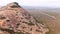 Aerial: Footage of Frenchman peak in Cape Le Grand, Western Australia.