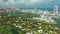 Aerial footage of Miami Beach beautiful coastal scenes