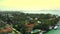 Aerial footage of Miami Beach beautiful coastal scenes