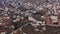 Aerial footage Over Palestinian Muslim Village with mosque