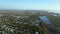 Aerial footage Pine Island Florida USA circa January 2023