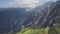 Aerial of Gosaukamm and Gosausee, Austria