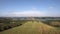 aerial grain fields