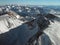 Aerial of Granite Peak and Tempest Mountain