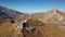 Aerial of Grossglockner road, Austria