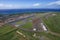 Aerial of Hawaii airport