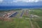 Aerial of Hawaii airport