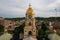 Aerial of Historic Cabell County Courthouse - Downtown Huntington, West Virginia