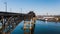 Aerial of Historic Pulaski Skyway - Passaic River - New Jersey