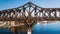 Aerial of Historic Pulaski Skyway - Passaic River - New Jersey