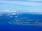 Aerial of Honolulu International Airport Coral Runway, Pearl Harbor, and City