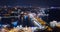 Aerial Hyperlapse Istanbul Galata and Bosphorus Night