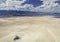 Aerial image of the Alvord Desert, Oregon, USA