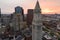 Aerial image Boston Clock Tower