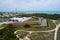 Aerial image of the Fort Zachary Taylor Fortress Key West