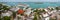 Aerial image of Mallory Square Key West FL
