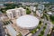 Aerial image Nashville Musicians Hall of Fame and Museum