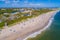 Aerial image Oceanfront Beach Park Boynton Florida