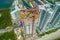 Aerial image of the Ritz Carlton Residences Sunny Isles Beach ne