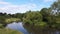 Aerial image of the River Ouse.