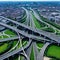 Aerial image of Spaghetti Junction in United