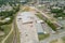 Aerial image of Sulphur Springs Texas industrial district