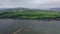 Aerial of Inch isalnd and parts of the Wildfowl Reserve Looped Walk