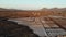 Aerial Industrial Pattern, Salt Production Field