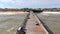 Aerial inspection Flagler Beach pier shut down after hurricane damage 2023