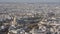 Aerial introduction shot of the the invalides and bridge Alexandre 3 in Paris.