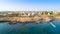 Aerial Kapparis beach, Protaras, Cyprus