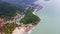 Aerial of Klong Prao Beach and Kai Bae Beach