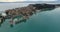 Aerial: Lake Garda Palazzo, Italy