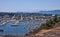 Aerial Landscape of Anacortes, Washington