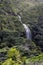 Aerial Landscape of Karekare Falls New Zealand