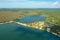 Aerial Landscape Photo View of lago verde at  at Alter do ChÃ£o, ParÃ¡, Brasil -River TapajÃ³s