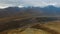 Aerial Landscape view of Caucasus mountains