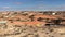 Aerial landscape view of Coober Pedy South Australia 01