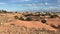 Aerial landscape view of Coober Pedy South Australia 02