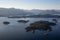 Aerial Landscape View of Howe Sound